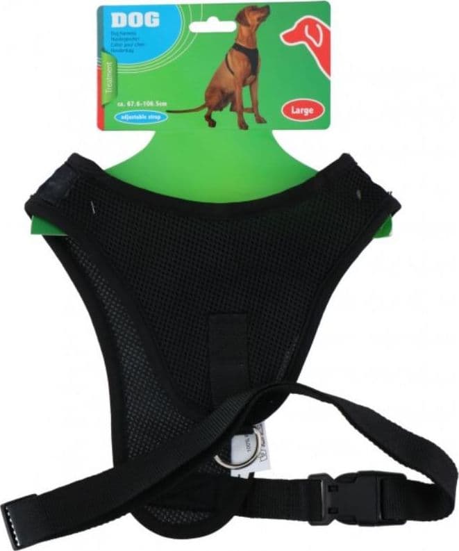 Harness / dog harness 67.6 x 106.5 cm size. L (black) - 4