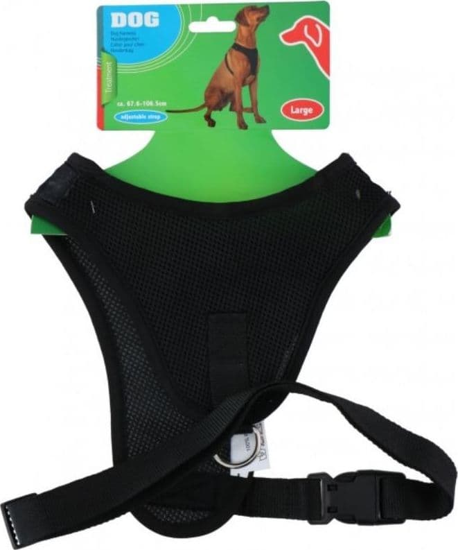 Harness / dog harness 67.6 x 106.5 cm size. L (black) - 8