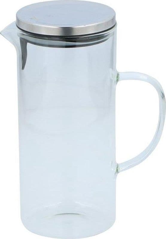Alpina - A jug with a lid made of borosilicate glass, 1.3l - 5
