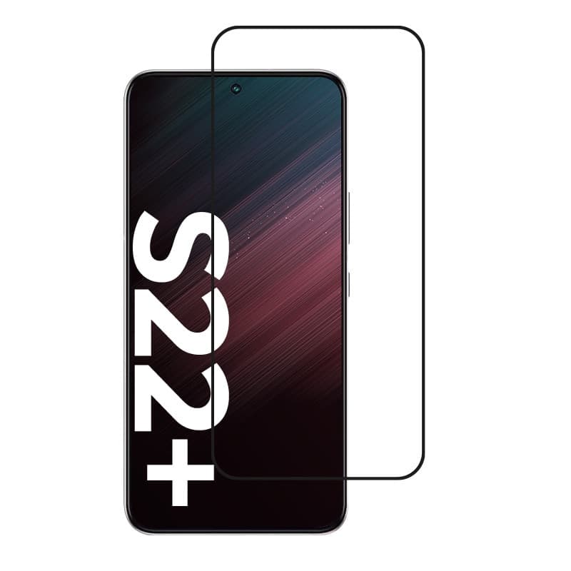 Crong 7D Nano Flexible Glass - Vetro ibrido 9H per l'intero schermo del Samsung Galaxy S22+ - 3