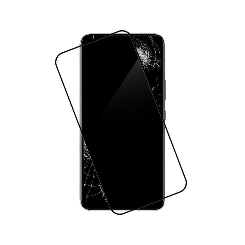 Crong 7D Nano Flexible Glass - Vetro ibrido 9H per l'intero schermo del Samsung Galaxy S22+ - 4