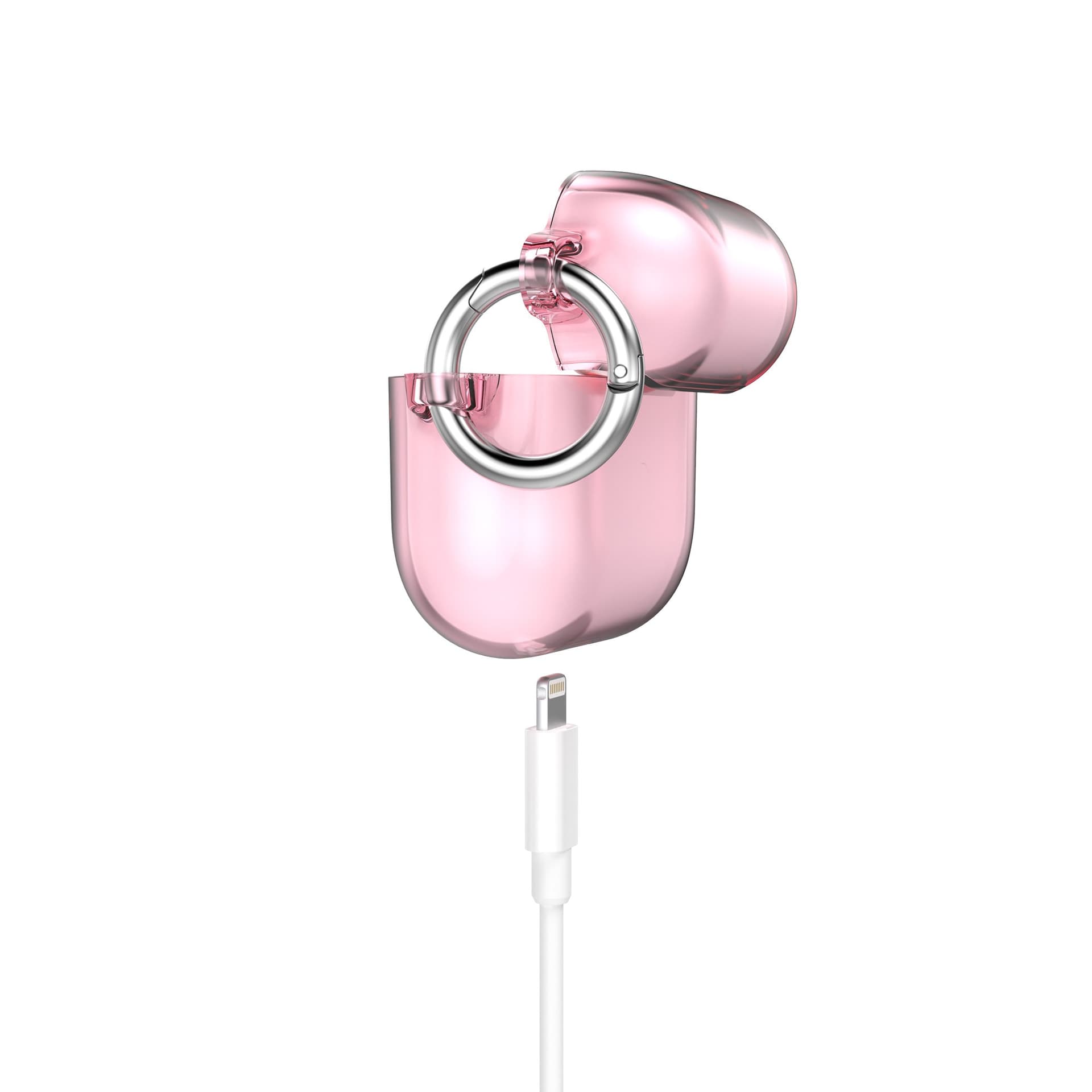 Speck Presidio Clear - Case for Apple Airpods 3 gen with Microban (Icy Pink) - 3
