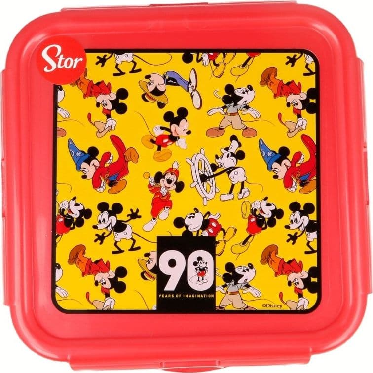 Mickey Mouse - Lunchbox / hermetic breakfast box 500ml - 4