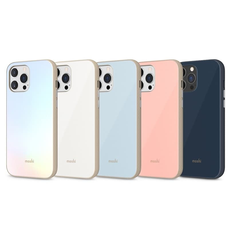 Moshi iGlaze - Premium Hybrid Case for iPhone 13 Pro Max (SnapTo system) (Dahlia Pink) - 10