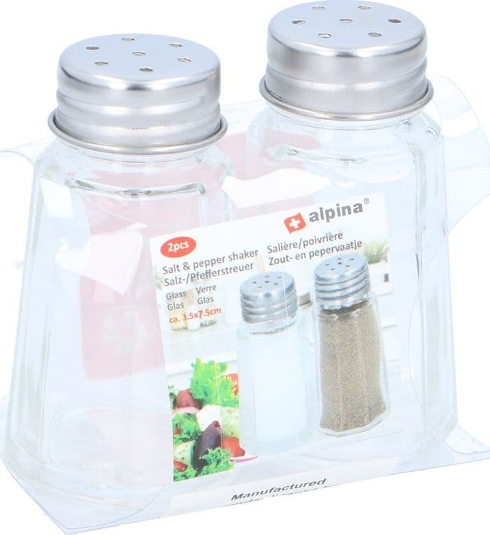 Alpina - Glass salt and pepper shakers - 3