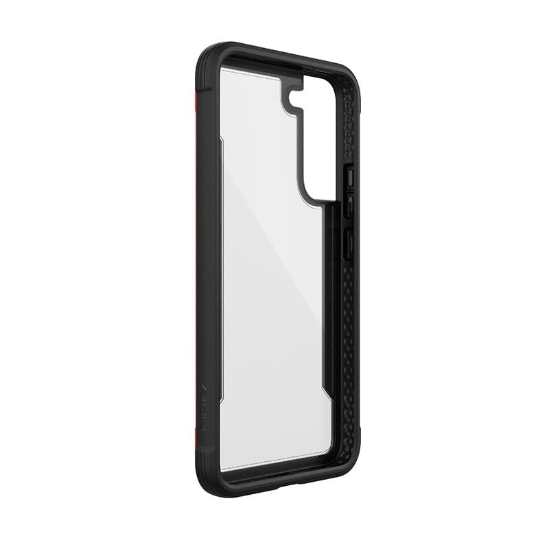 X-Doria Raptic Shield Pro - Case for Samsung Galaxy S22+ 5G (Antimicrobial Protection) (Red) - 6