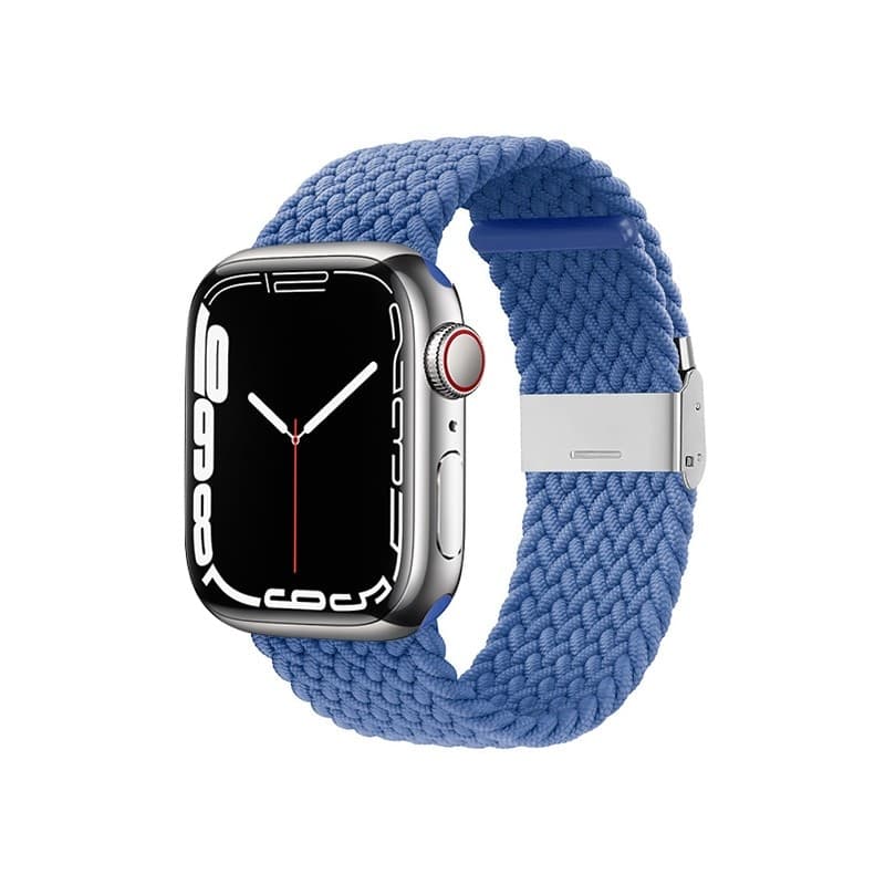Crong Wave Band – Cinturino intrecciato per Apple Watch 38/40/41/42 mm (blu) - 13