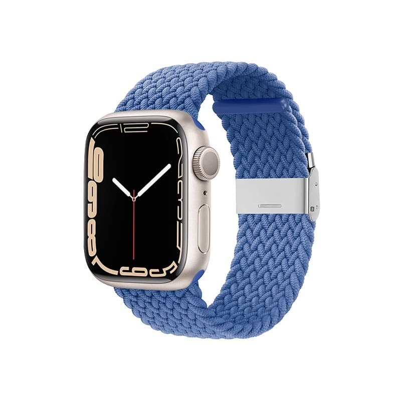 Crong Wave Band – Cinturino intrecciato per Apple Watch 38/40/41/42 mm (blu) - 15