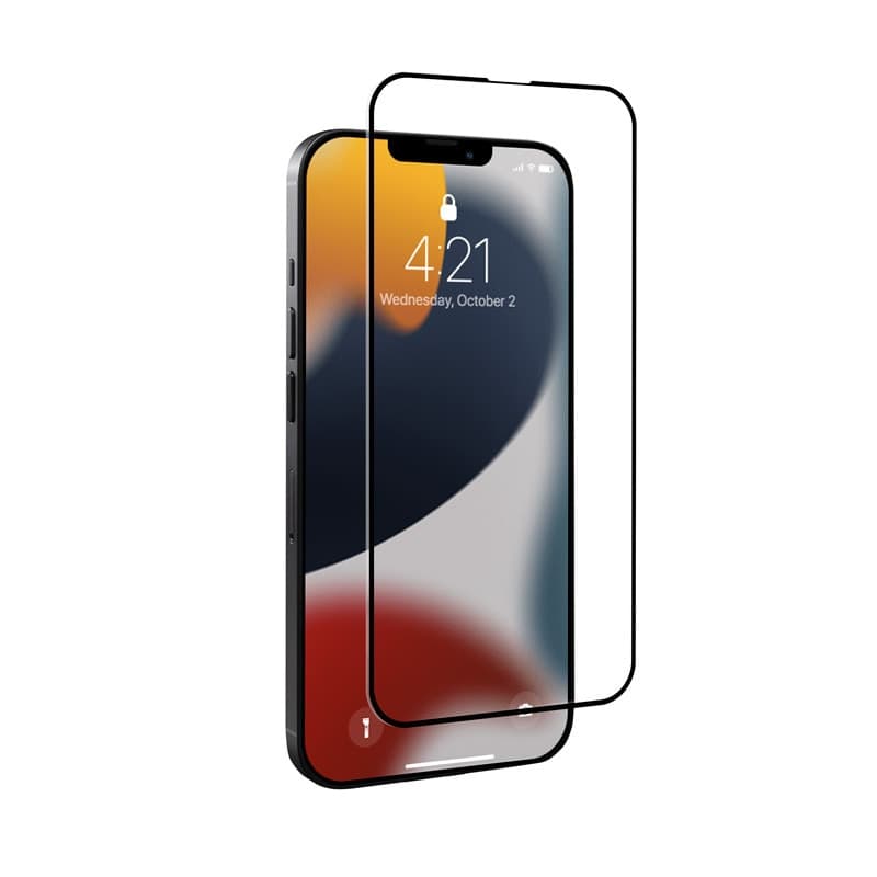 Crong 7D Nano Flexible Glass - Vetro ibrido 9H infrangibile per l'intero schermo dell'iPhone 13 mini - 2