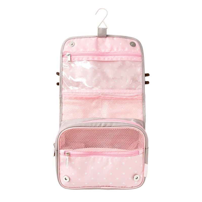 Pusheen - Collezione Foodie, grande borsa da viaggio per cosmetici con passante per appendere - 10