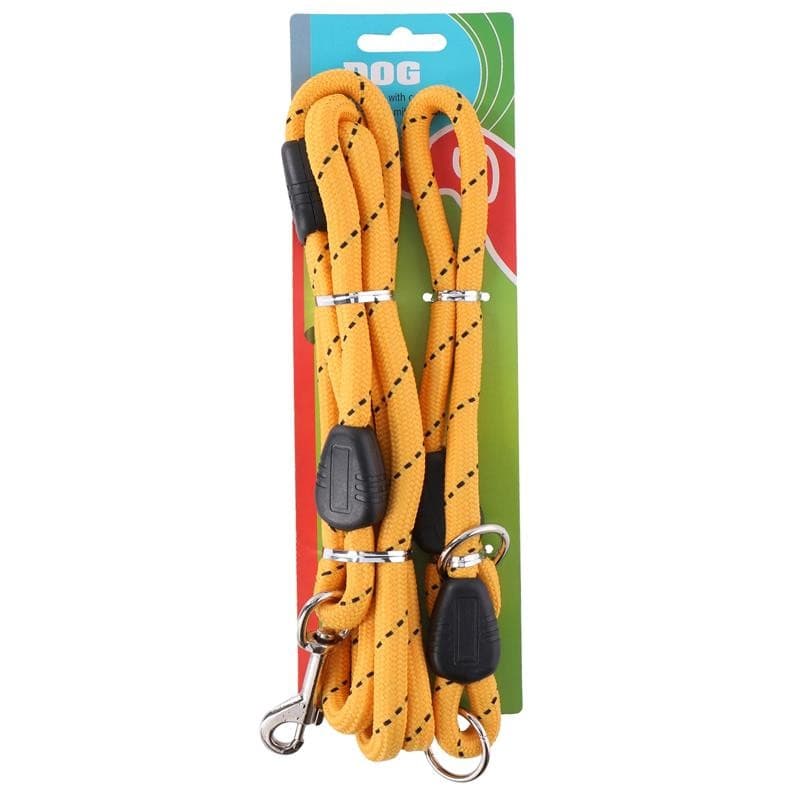 150 cm leash + 45 cm collar (yellow) - 3