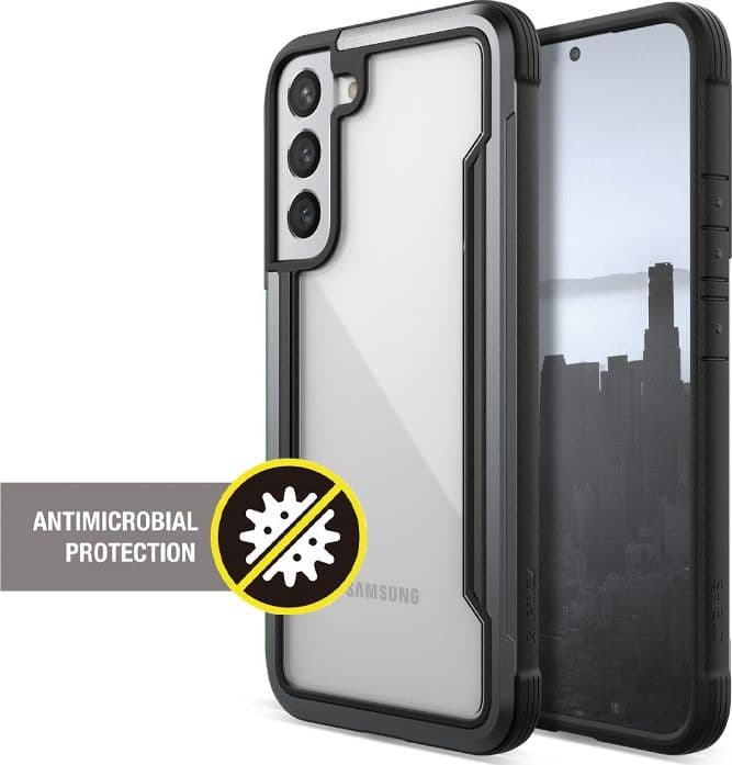 X-Doria Raptic Shield Pro - Case for Samsung Galaxy S22+ 5G (Antimicrobial Protection) (Black) - 8