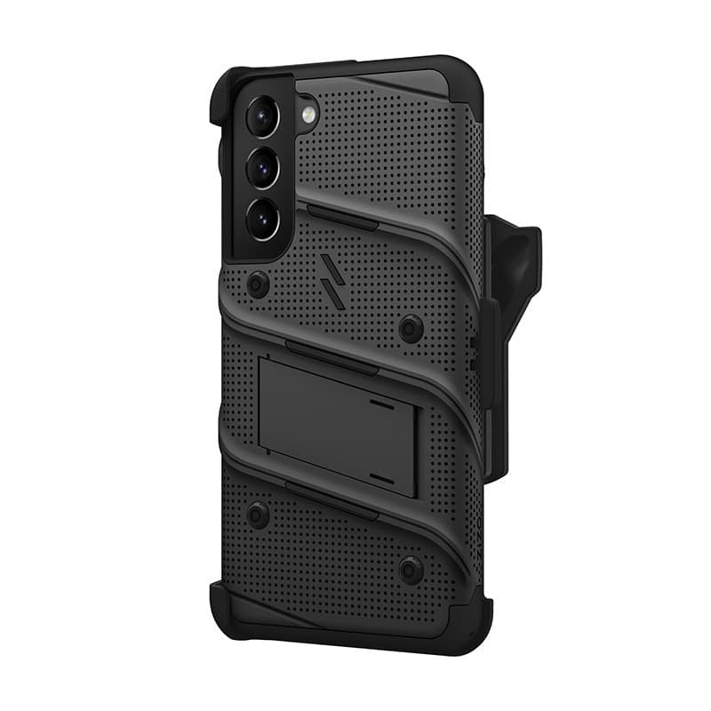 ZIZO BOLT Bundle Samsung Galaxy S22+ Case - Black & Black - 3