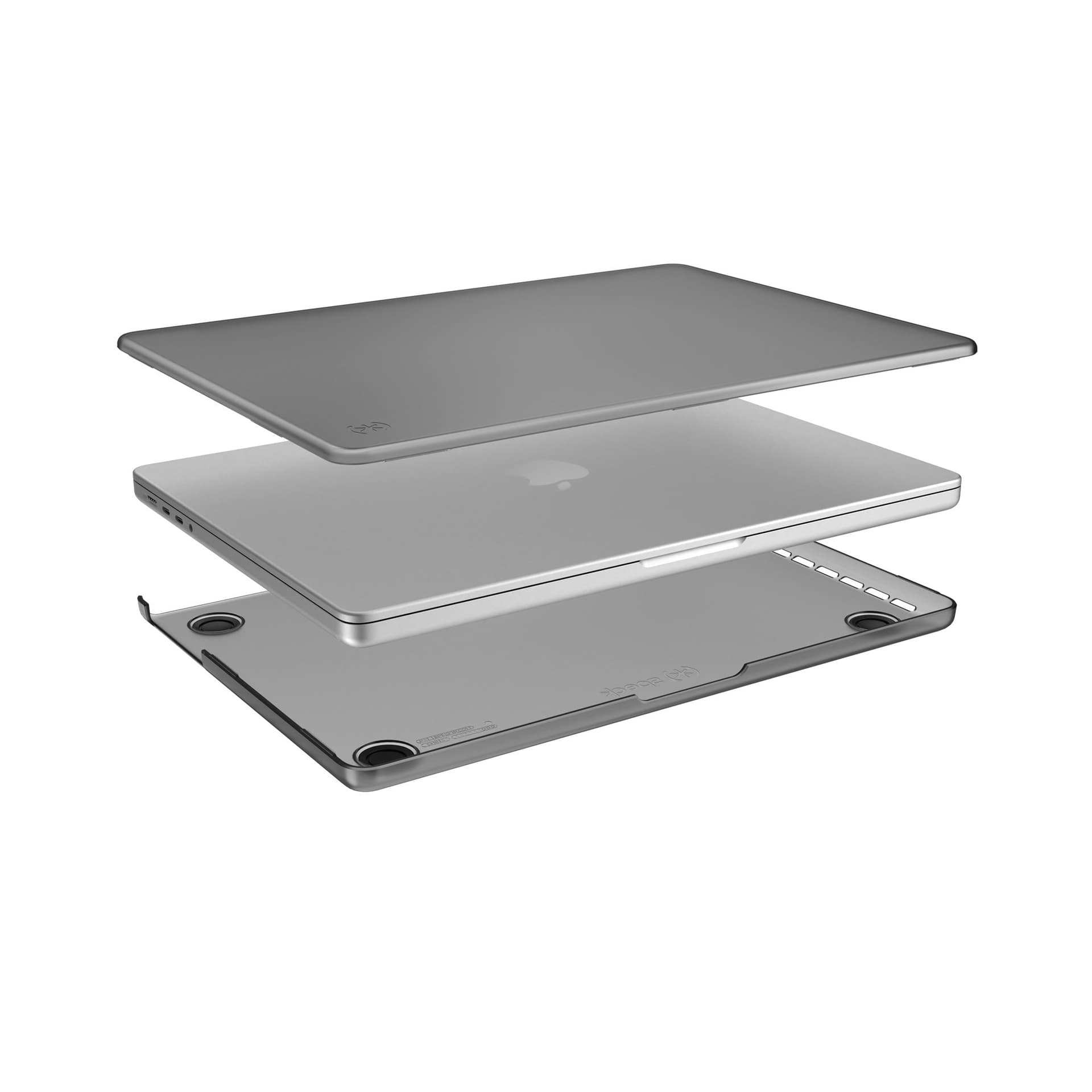 Speck SmartShell - Custodia per MacBook Pro 14" (M5/M4/M3/M2/M1/2026-2021) (Nero onice) - 2