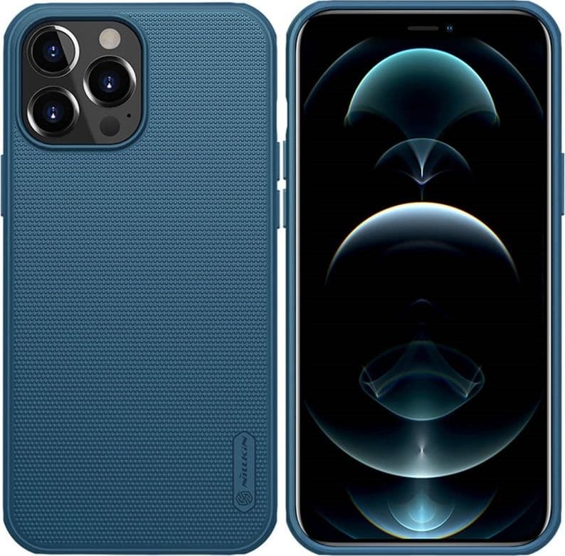 Nillkin Super Frosted Shield Pro - Case for Apple iPhone 13 Pro Max (Blue) - 11