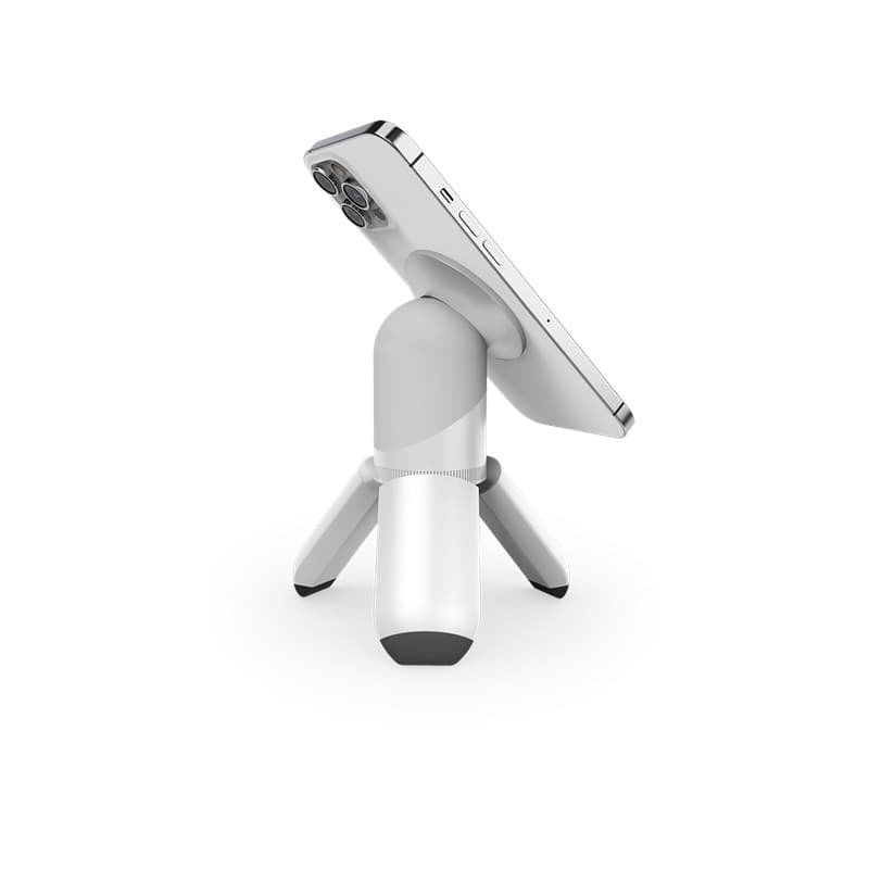 STM MagPod - iPhone TriPod with MagSafe Compatibility - white - 9