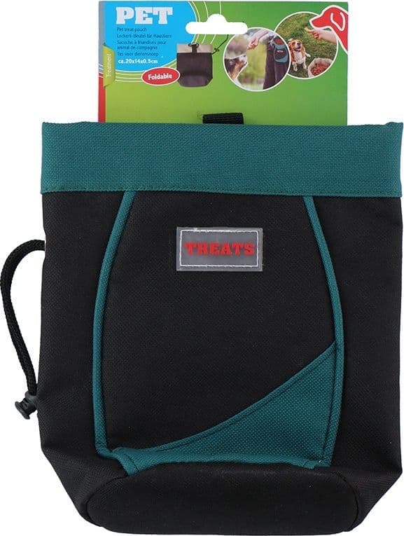 Foldable Treat Pouch for Pets (Blue) - 5