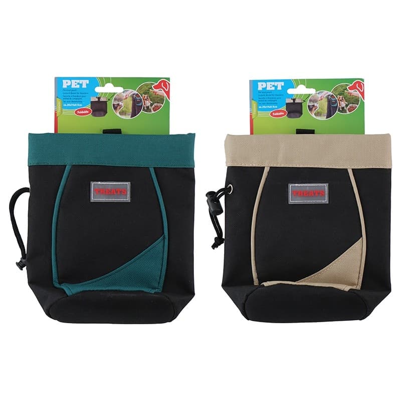 Foldable Treat Pouch for Pets (Blue) - 6