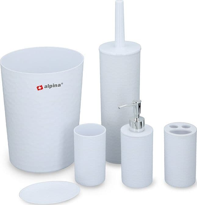 Alpina - bathroom set 6 elements (white) - 3