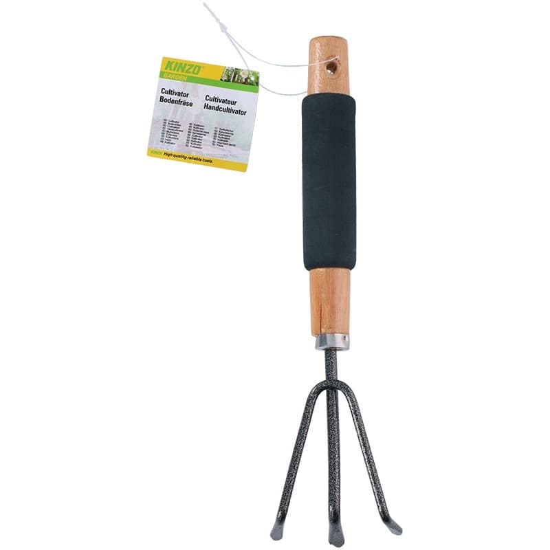 Kinzo - claws manual cultivator for the garden, solid workmanship of 29 cm - 4