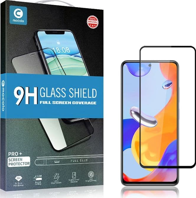 Mocolo 2.5D Full Glue Glass - Protective Glass for Xiaomi Redmi Note 11 Pro / Note 11 Pro Plus - 11