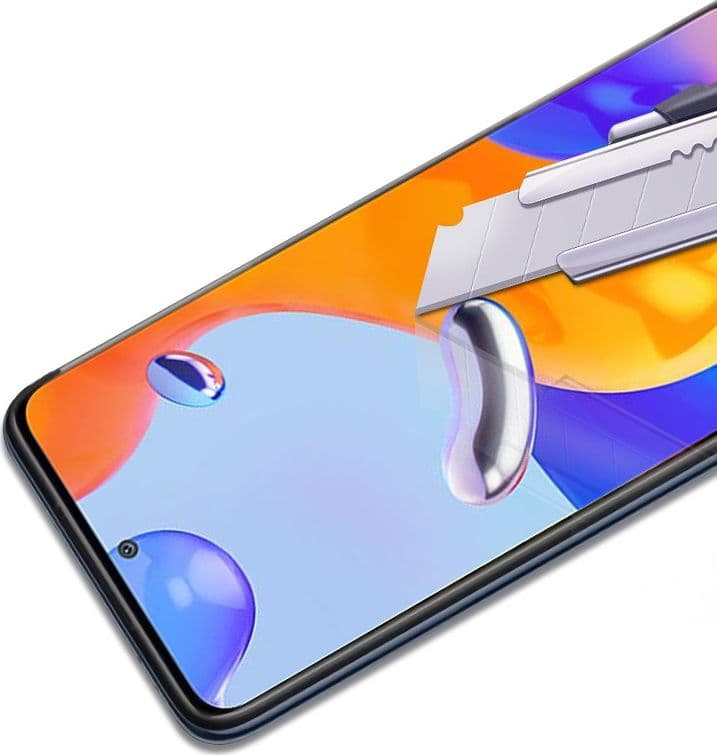 Mocolo 2.5D Full Glue Glass - Protective Glass for Xiaomi Redmi Note 11 Pro / Note 11 Pro Plus - 15