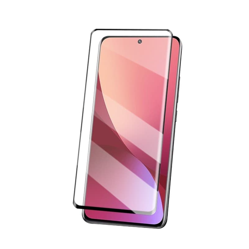 Mocolo 3D 9H Full Glue - Full screen protection glass for Xiaomi 12 Pro (Black) - 12