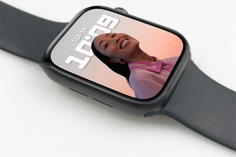 Mocolo 3D Glass Full Glue - Protective Glass for Apple Watch 7/8 screen 45 mm - 3