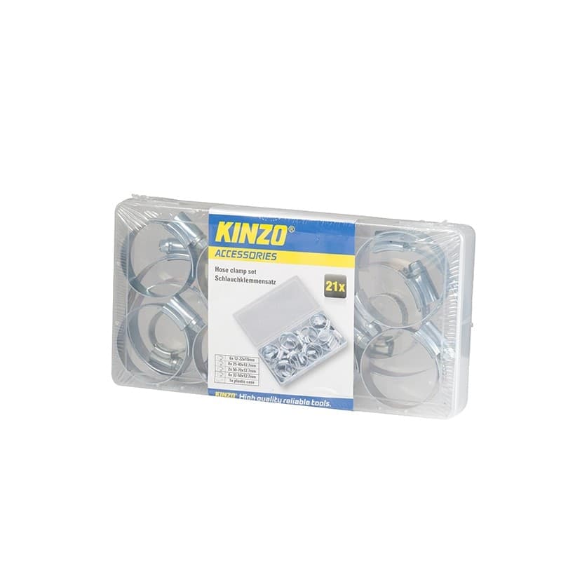 Kinzo - Hose clamp set 21 pcs - 2