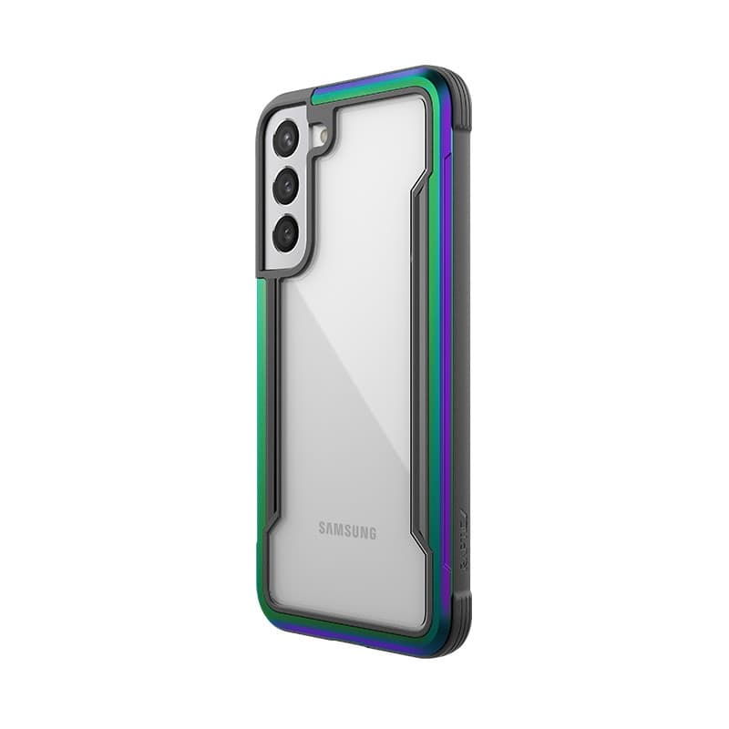X-Doria Raptic Shield Pro - Case for Samsung Galaxy S22+ 5G (Antimicrobial Protection) (Iridescent) - 3