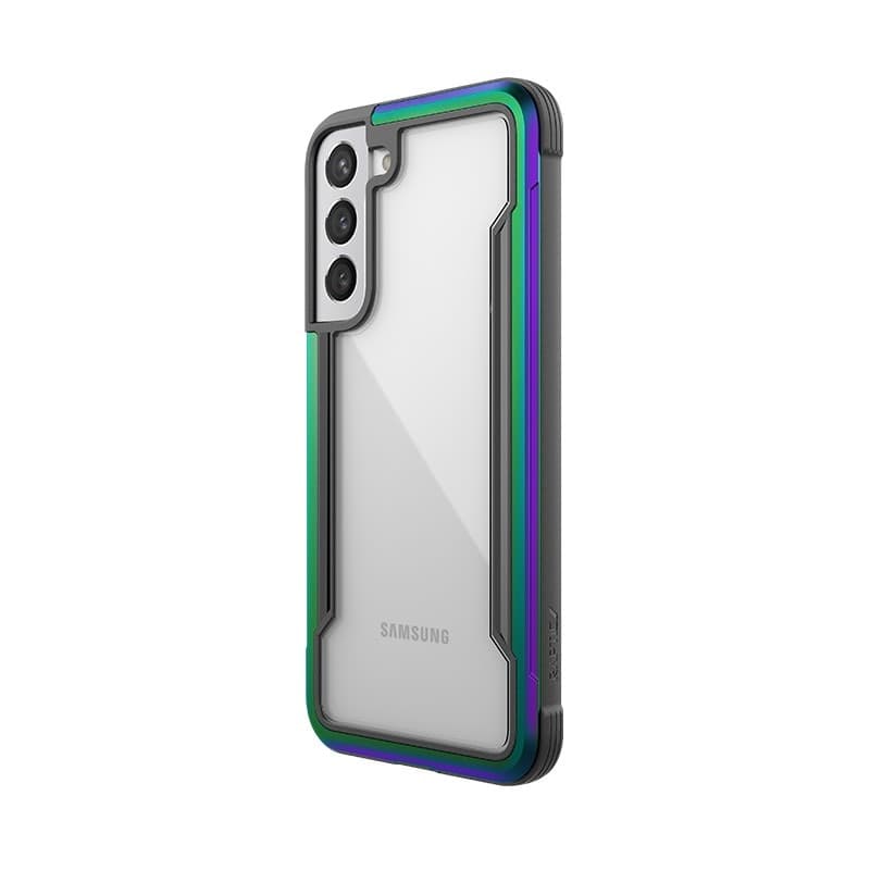 X-Doria Raptic Shield Pro - Case for Samsung Galaxy S22+ 5G (Antimicrobial Protection) (Iridescent) - 10