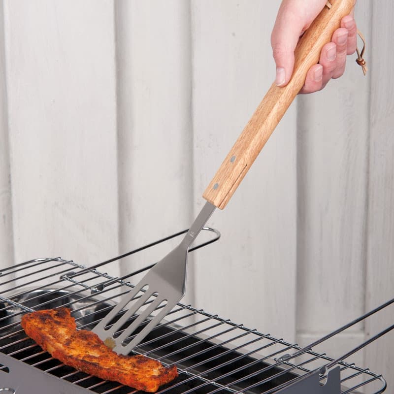 BBQ - grill shovel, oak handle 41 cm - 2