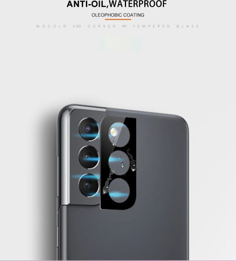 Mocolo Silk Camera Lens Glass - Protective Glass for Samsung Galaxy S22 / S22+ camera lens - 18