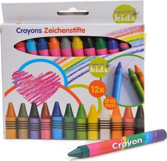 Topwrite - 12-color pastel crayons - 2