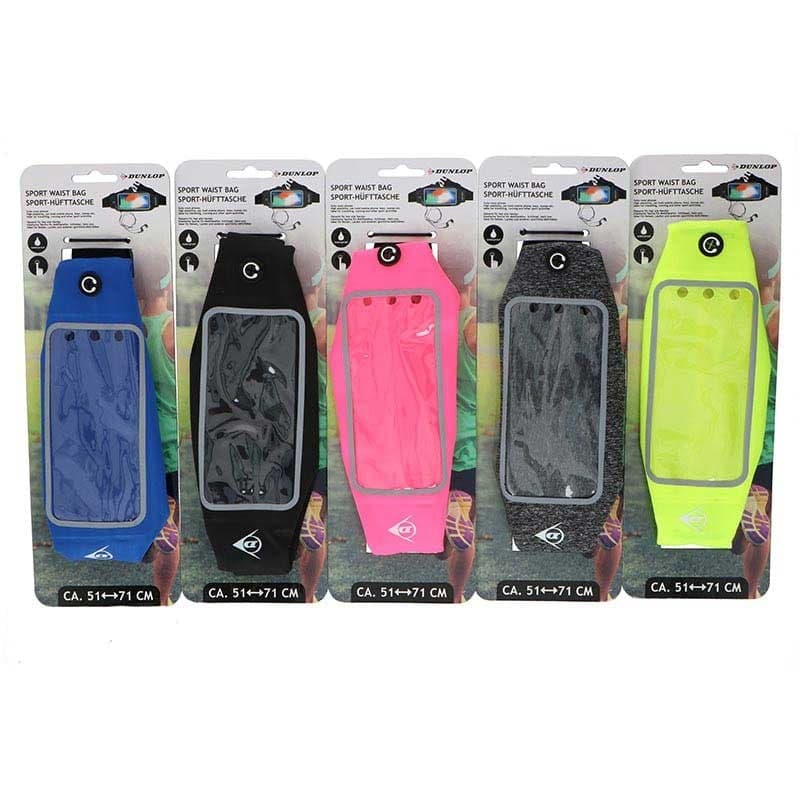 Dunlop - Sport Belt for Electronic Smartphone 51-71 cm (Pink) - 5
