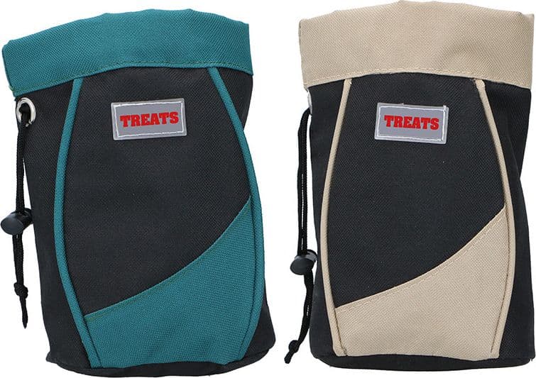 Foldable Treat Pouch for Pets (Brown) - 4