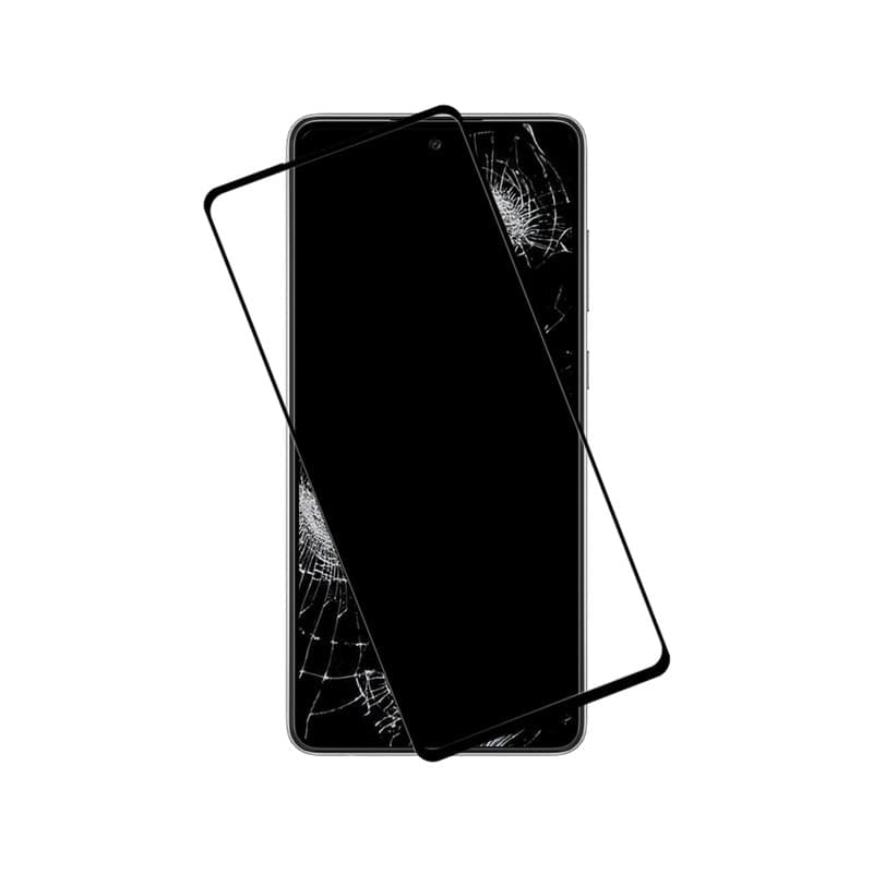 Crong 7D Nano Flexible Glass – Vetro ibrido 9H infrangibile per l'intero schermo del Samsung Galaxy A72 - 3