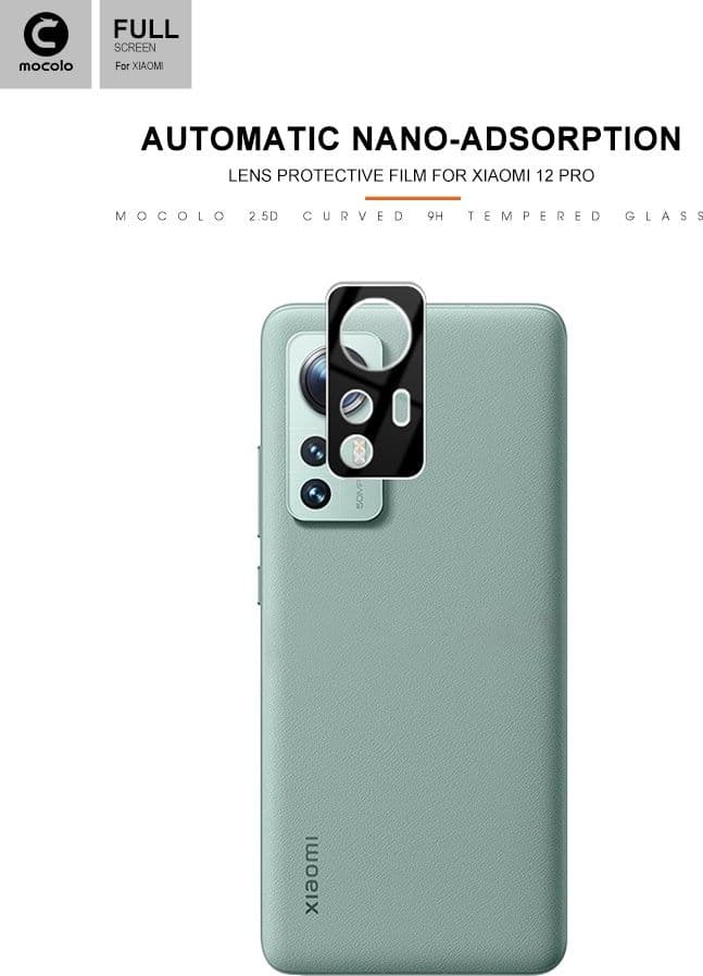 Mocolo Silk Camera Lens Glass - Protective glass for Xiaomi 12 Pro camera lens - 18