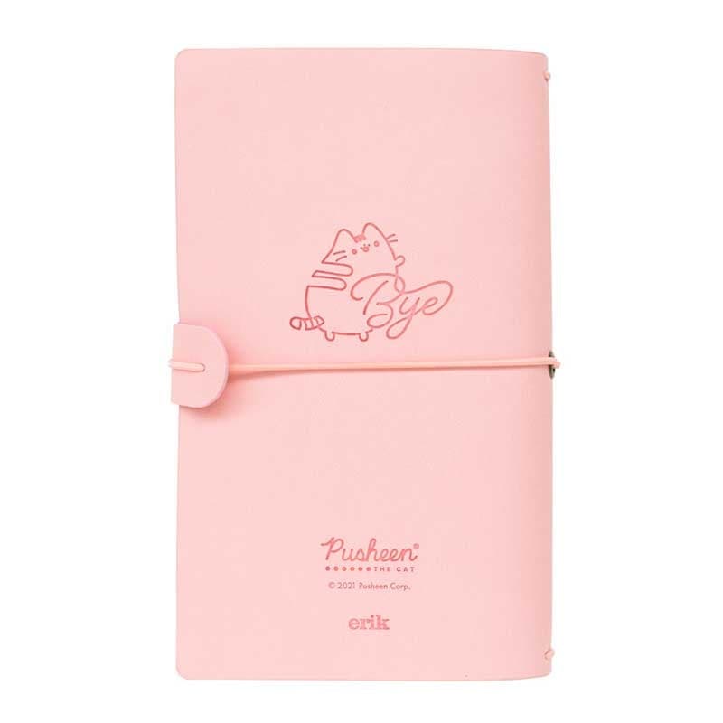 Pusheen – Quaderno da viaggio in pelle B6 (rosa) - 2