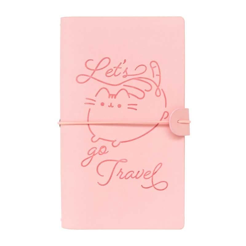 Pusheen – Quaderno da viaggio in pelle B6 (rosa) - 8