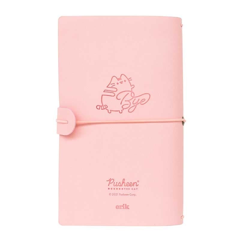 Pusheen – Quaderno da viaggio in pelle B6 (rosa) - 9
