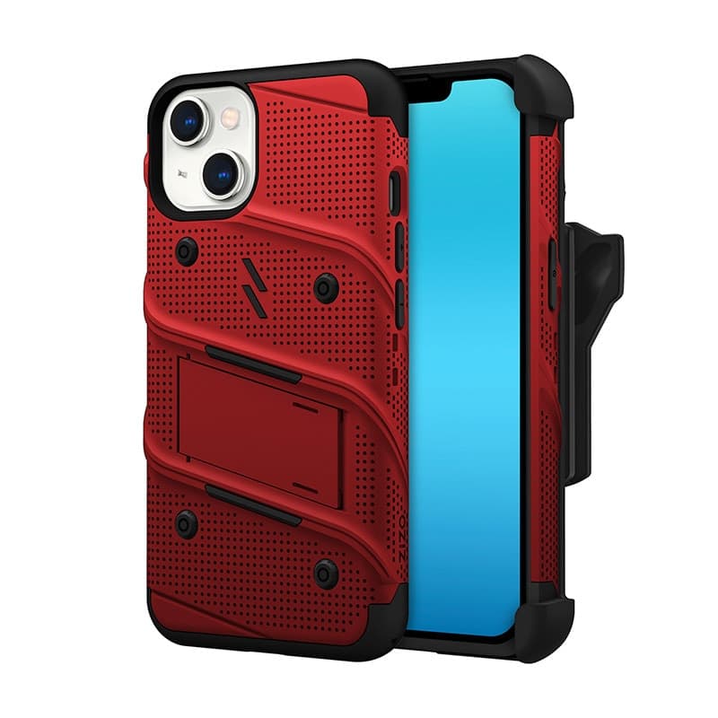 ZIZO BOLT Series - Case for iPhone 14 (Red) - 2