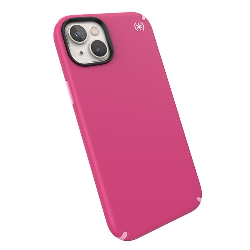 Speck Presidio2 Pro + MagSafe - Case for iPhone 15 Plus / 14 Plus with MICROBAN coating (Digitalpink / Blossompink / White) - 9