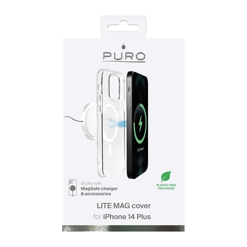 PURO LITEMAG - Case for iPhone 14 Plus MagSafe (clear) - 4