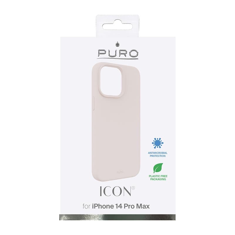 PURO ICON Cover - Case for iPhone 14 Pro Max (pink sand) - 4