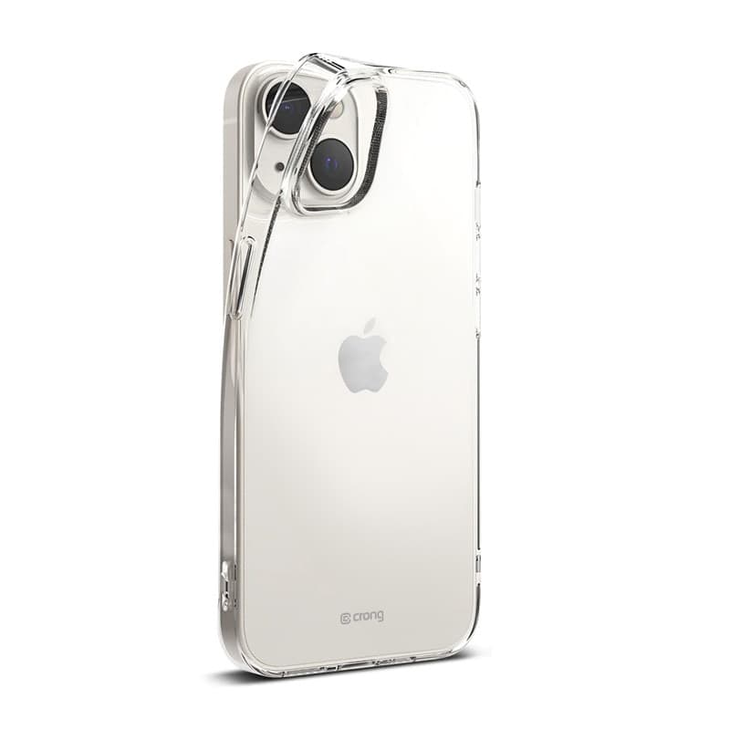Crong Crystal Slim Cover - Custodia per iPhone 14 Plus (trasparente) - 2