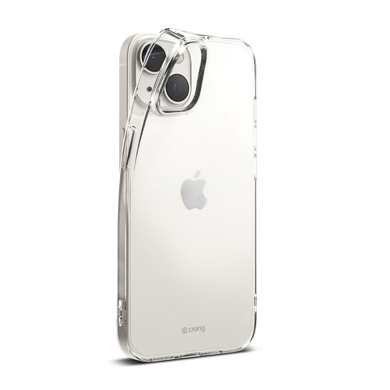 Crong Crystal Slim Cover - Custodia per iPhone 14 Plus (trasparente) - 5