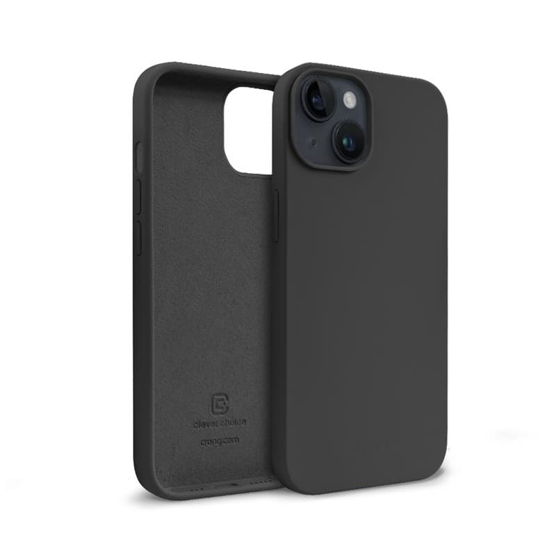 Crong Color Cover - Custodia per iPhone 14 Plus (Nero) - 9