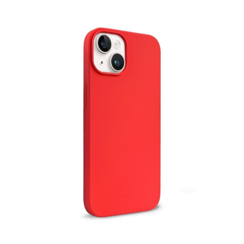 Crong Color Cover - Custodia per iPhone 14 Plus (Rosso) - 11