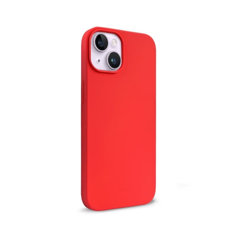 Crong Color Cover - Custodia per iPhone 14 Plus (Rosso) - 14